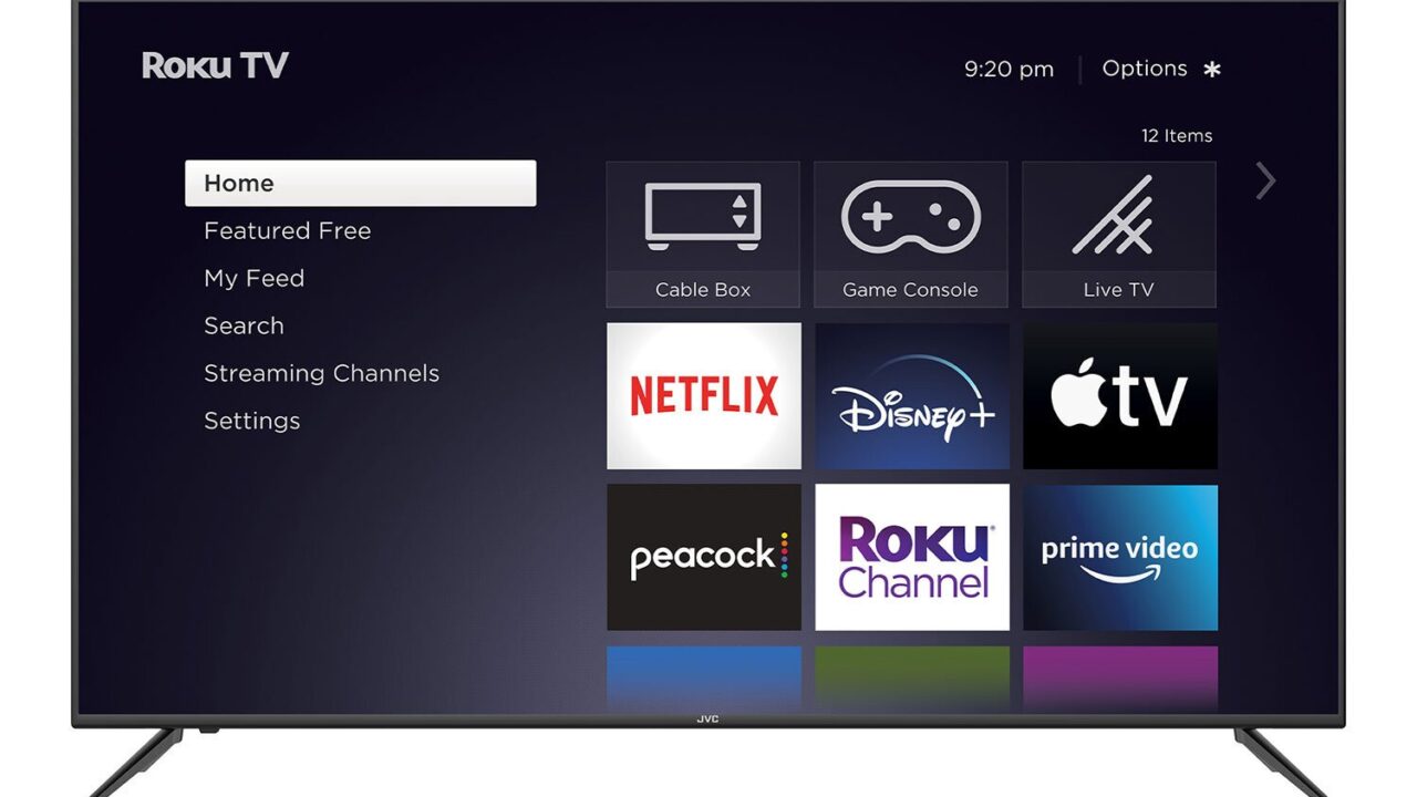 JVC 70 inch Class 4K UHD 2160p Roku Smart TV