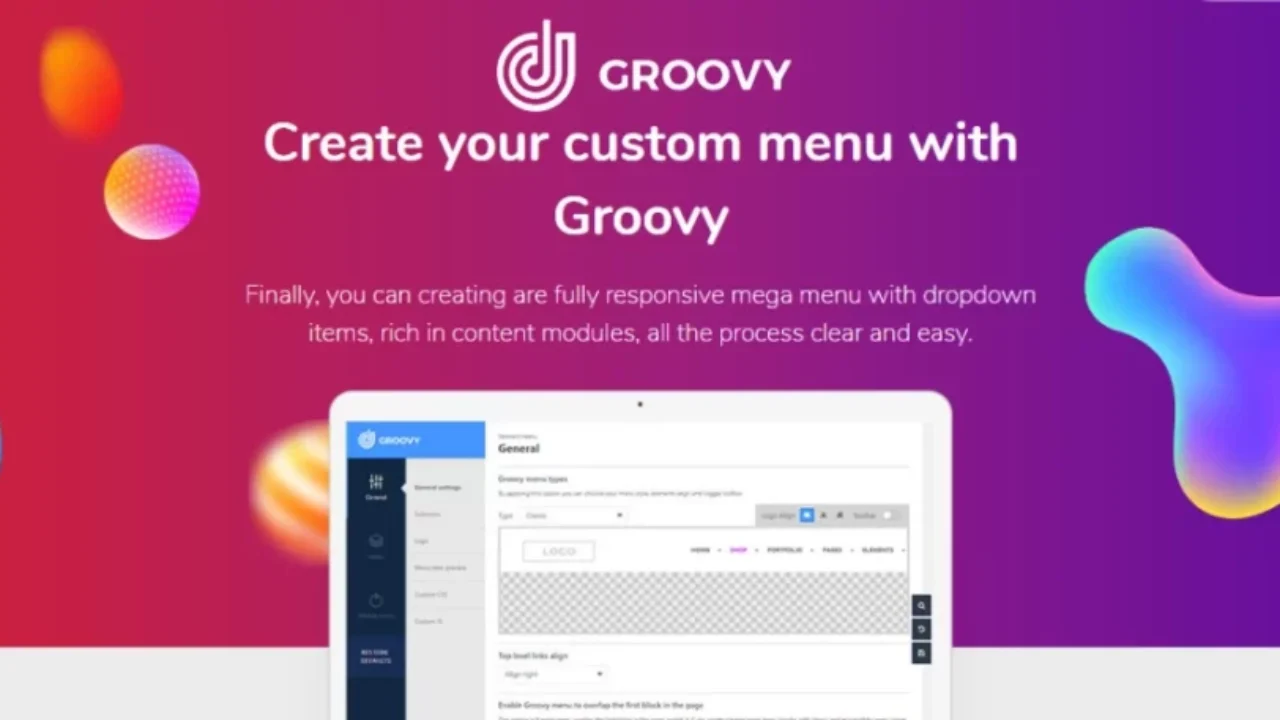 Groovy Mega Menu Responsive Mega Menu Plugin for WordPress 2.6.3