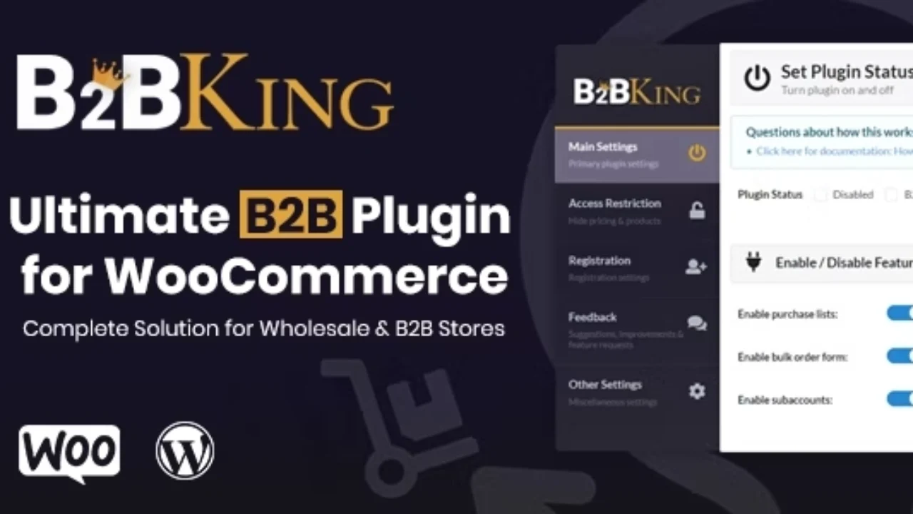 B2BKing – The Ultimate WooCommerce B2B & Wholesale Plugin 5.3.80