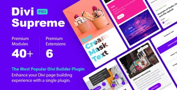 Divi Supreme Pro 4.9.97.33