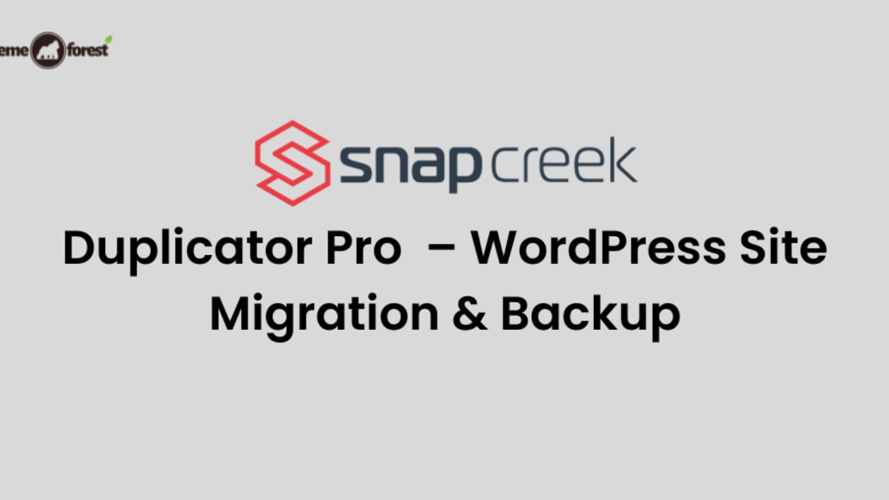 Duplicator Pro – WordPress Site Migration & Backup 4.5.19.3