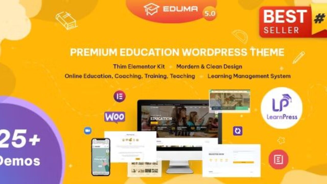 Eduma – Education WordPress Theme 5.2.3