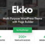 Ekko - Multi-Purpose WordPress Theme with Page Builder 4.4