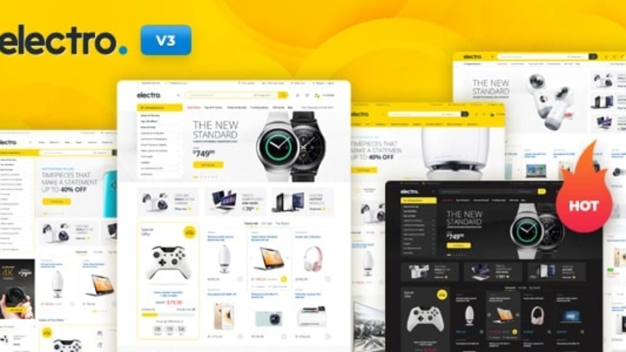 Electro Electronics Store WooCommerce Theme 3.4.2