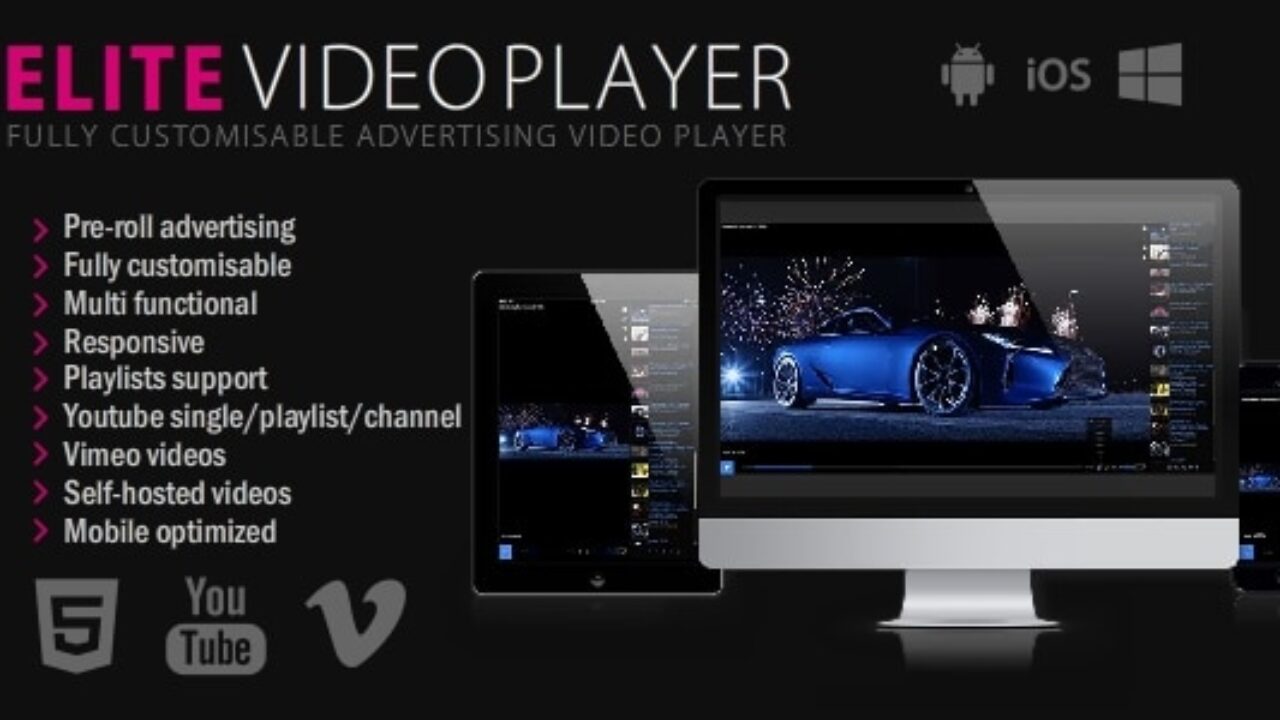 Elite Video Player – WordPress plugin 11.0.0