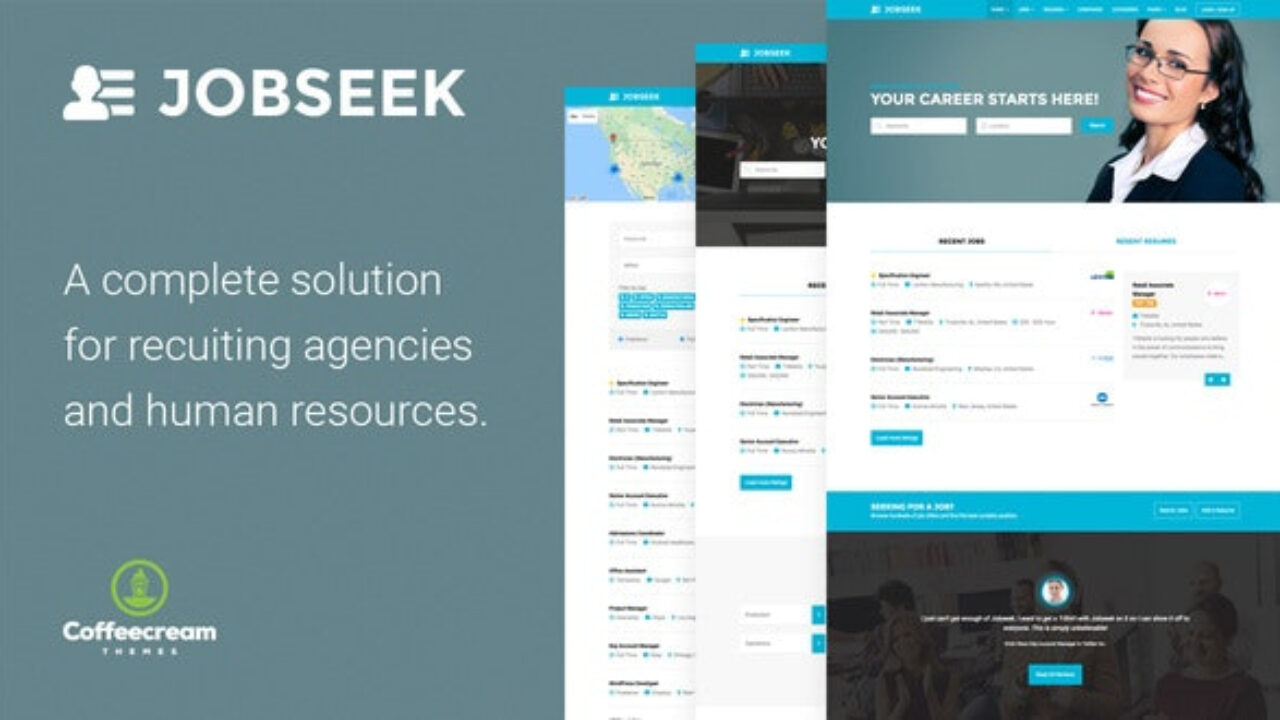 Jobseek – Job Board WordPress Theme 2.33