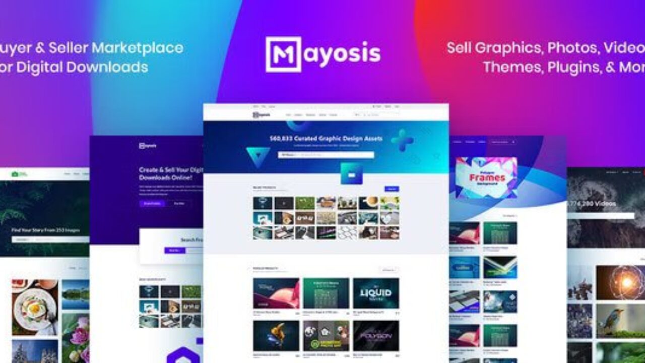 Mayosis – Digital Marketplace WordPress Theme 4.7
