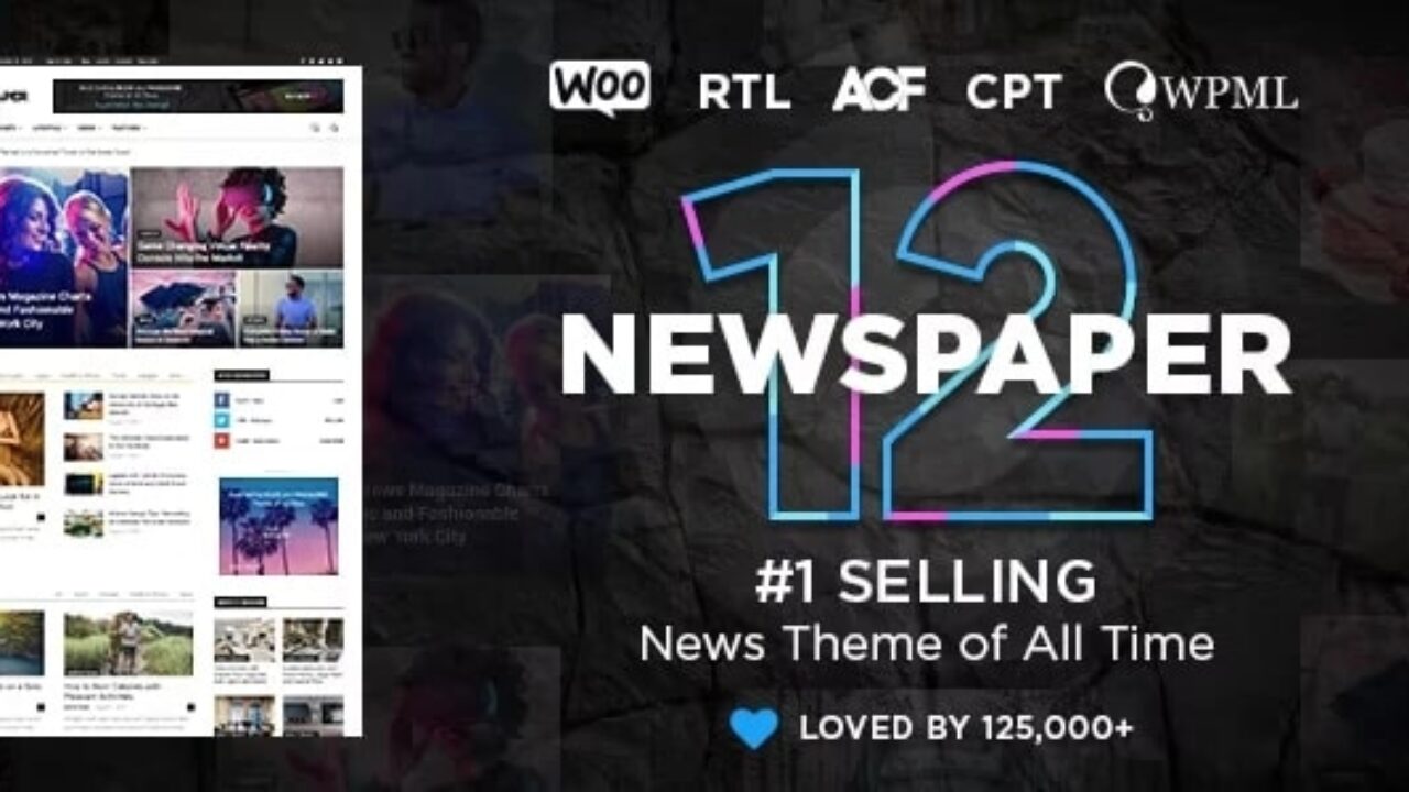 Newspaper – News & WooCommerce WordPress Theme 12.6.6