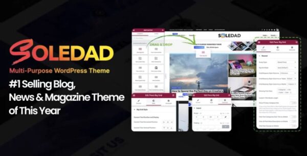 Soledad – Multipurpose, Newspaper, Blog & WooCommerce WordPress Theme 8.5.1