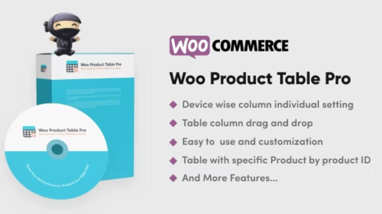 Woo Product Table Pro – WooCommerce Product Table view solution 9.1.0