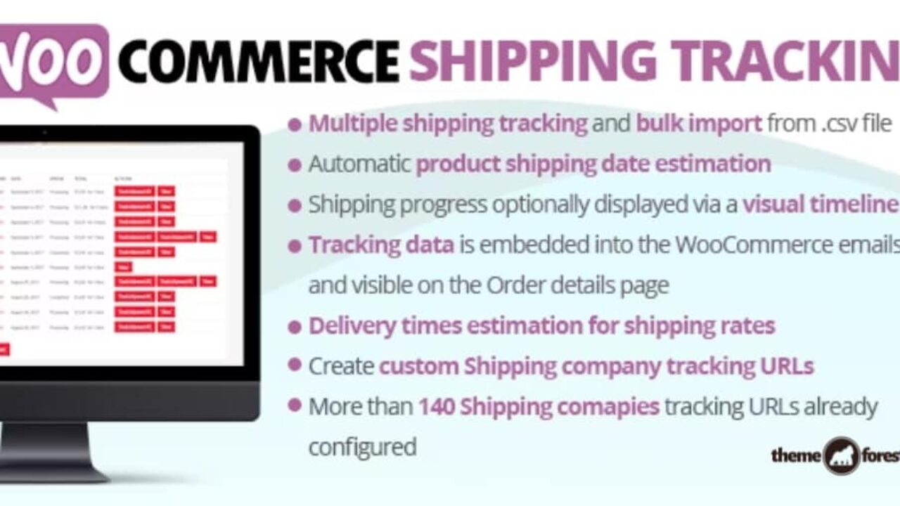 WooCommerce Shipment Tracking Extension 2.6.1