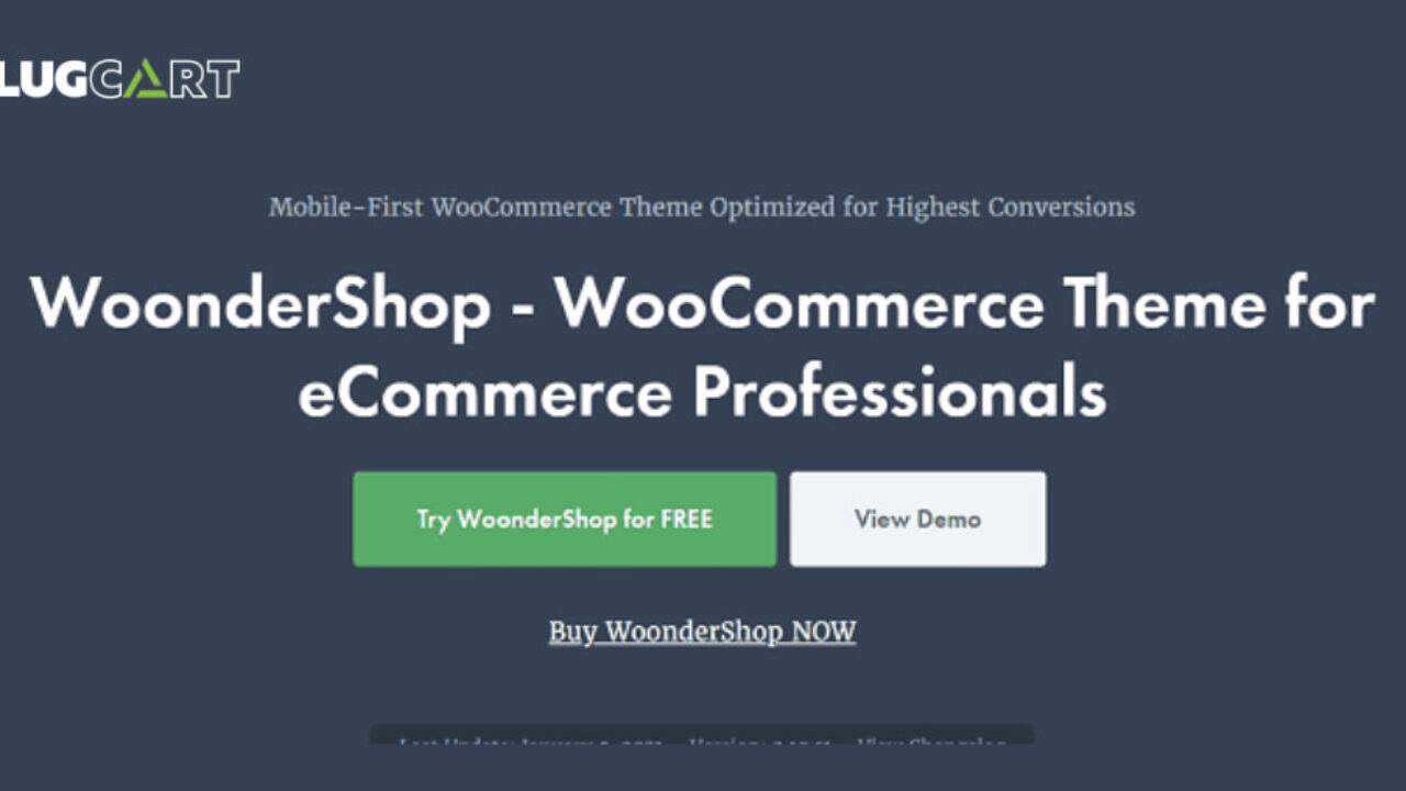 WoonderShop Theme | WooCommerce Theme for eCommerce Professionals 4.2.0