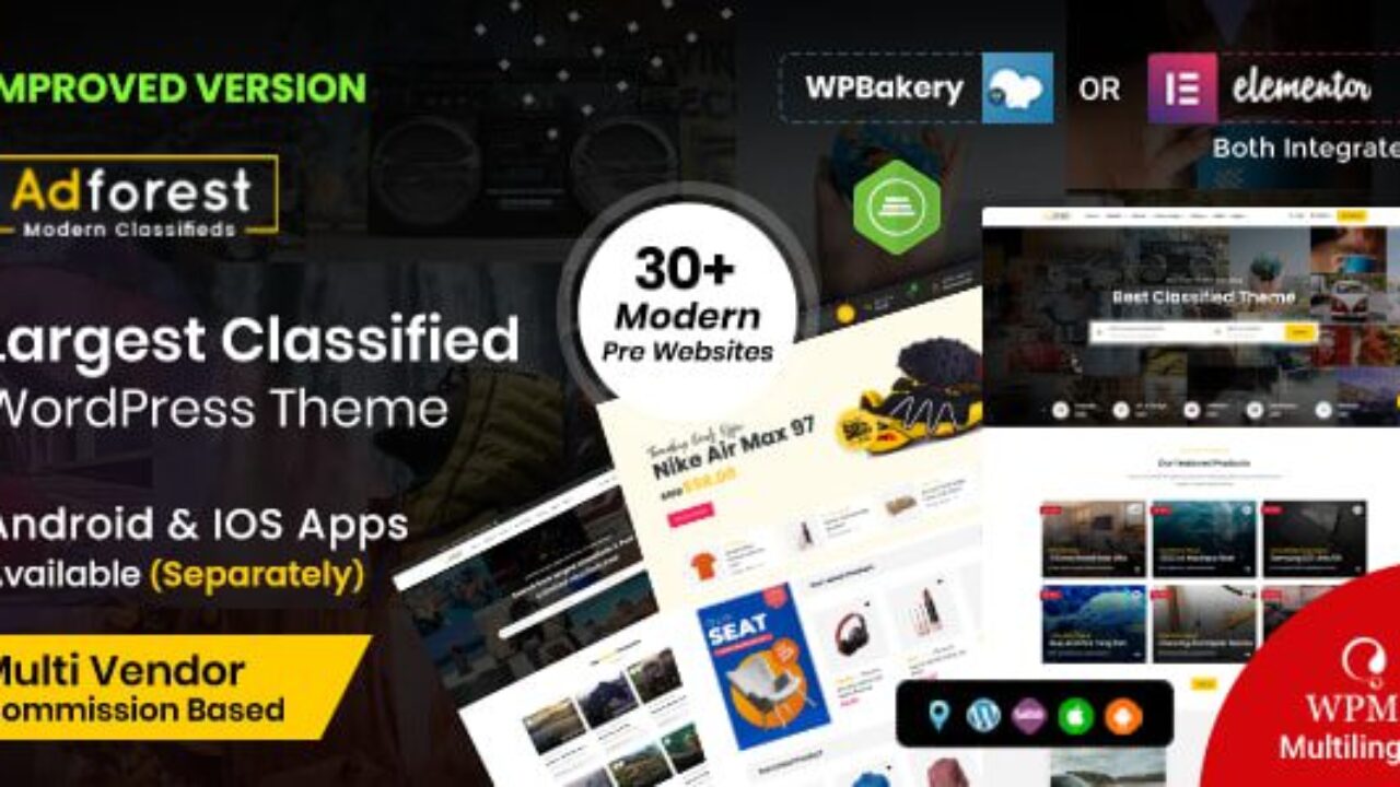 AdForest – Classified Ads WordPress Theme 5.1.6