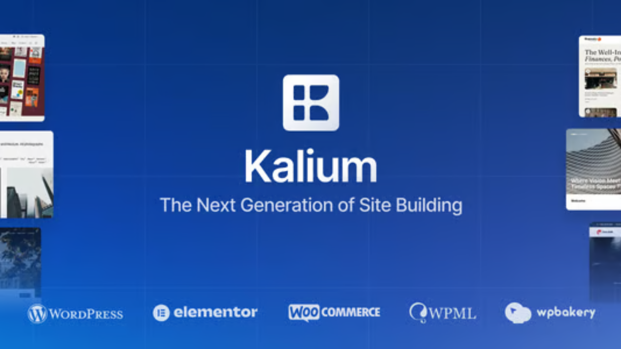 Kalium Creative Theme for Professionals 3.19