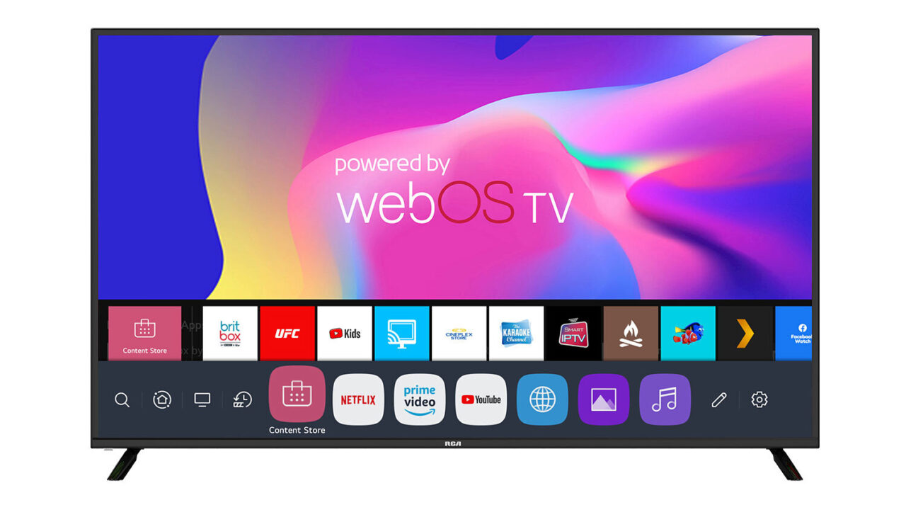 RCA 75 inc 4K UHD HDR LED WebOS Smart TV