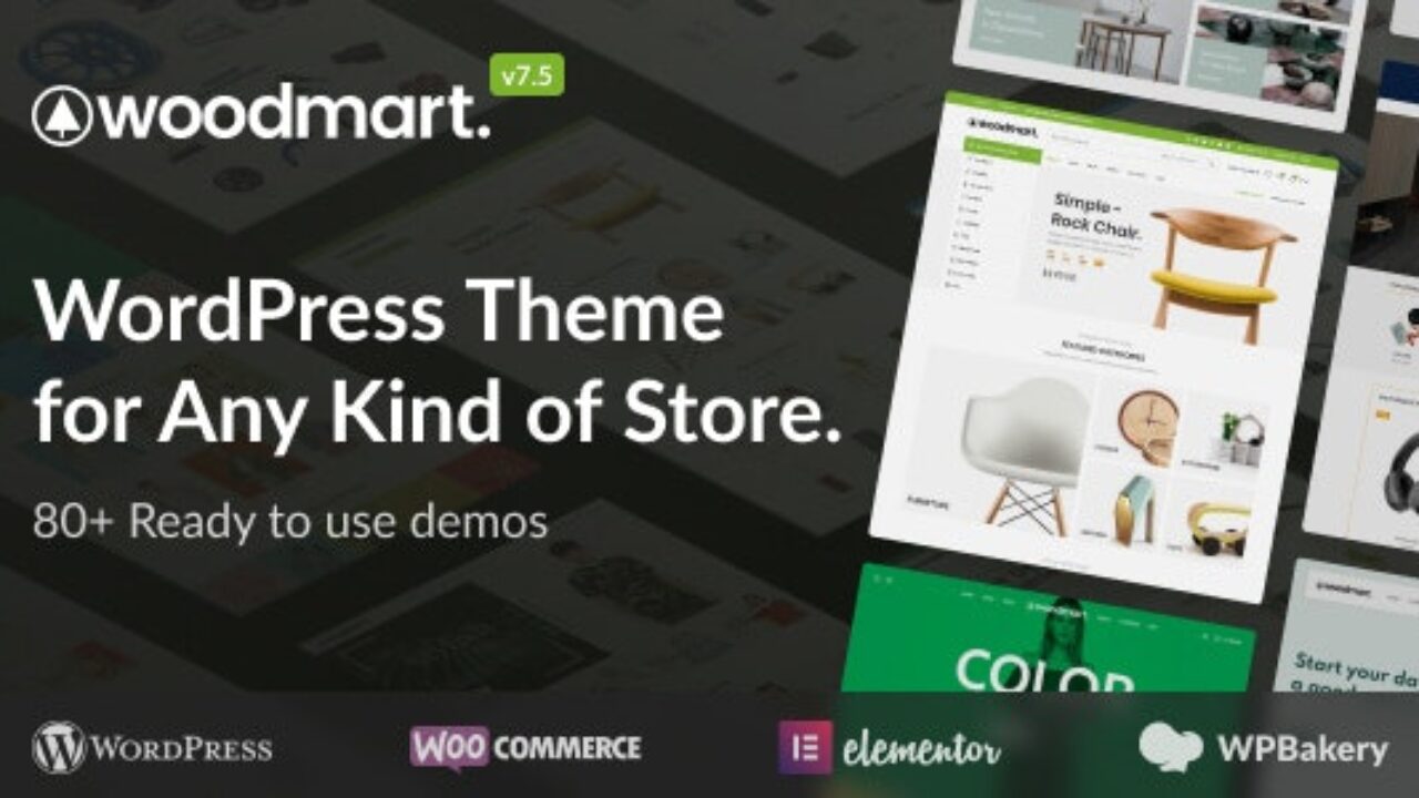WoodMart – Multipurpose WooCommerce Theme 7.5.1