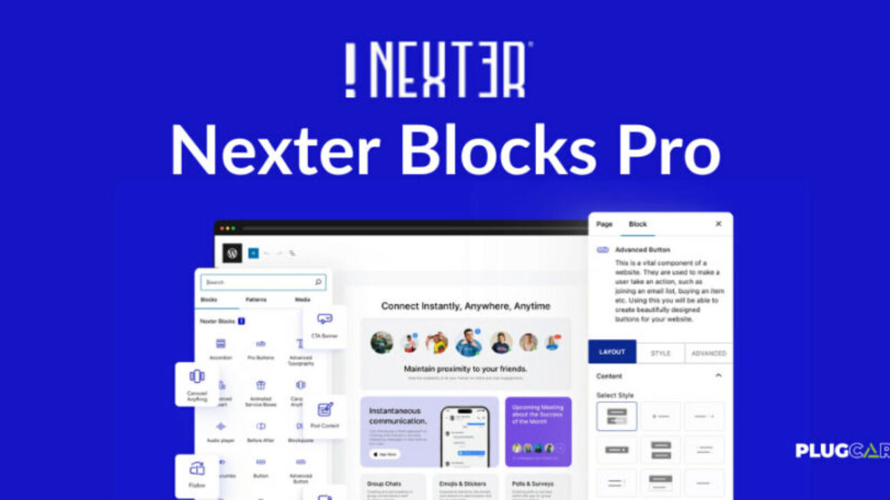 Nexter Blocks Pro – The Plus Addons for Block Editor Pro 4.4.1