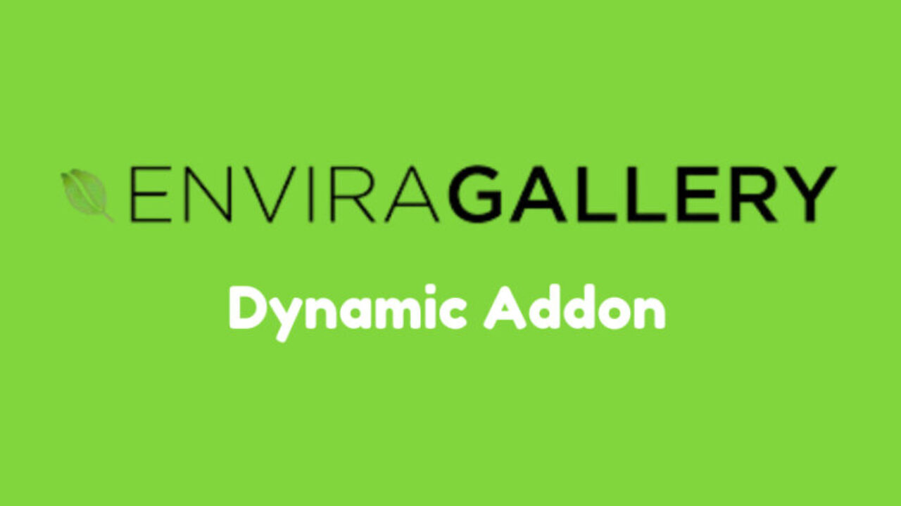 Envira Gallery Dynamic Addon 1.6.7
