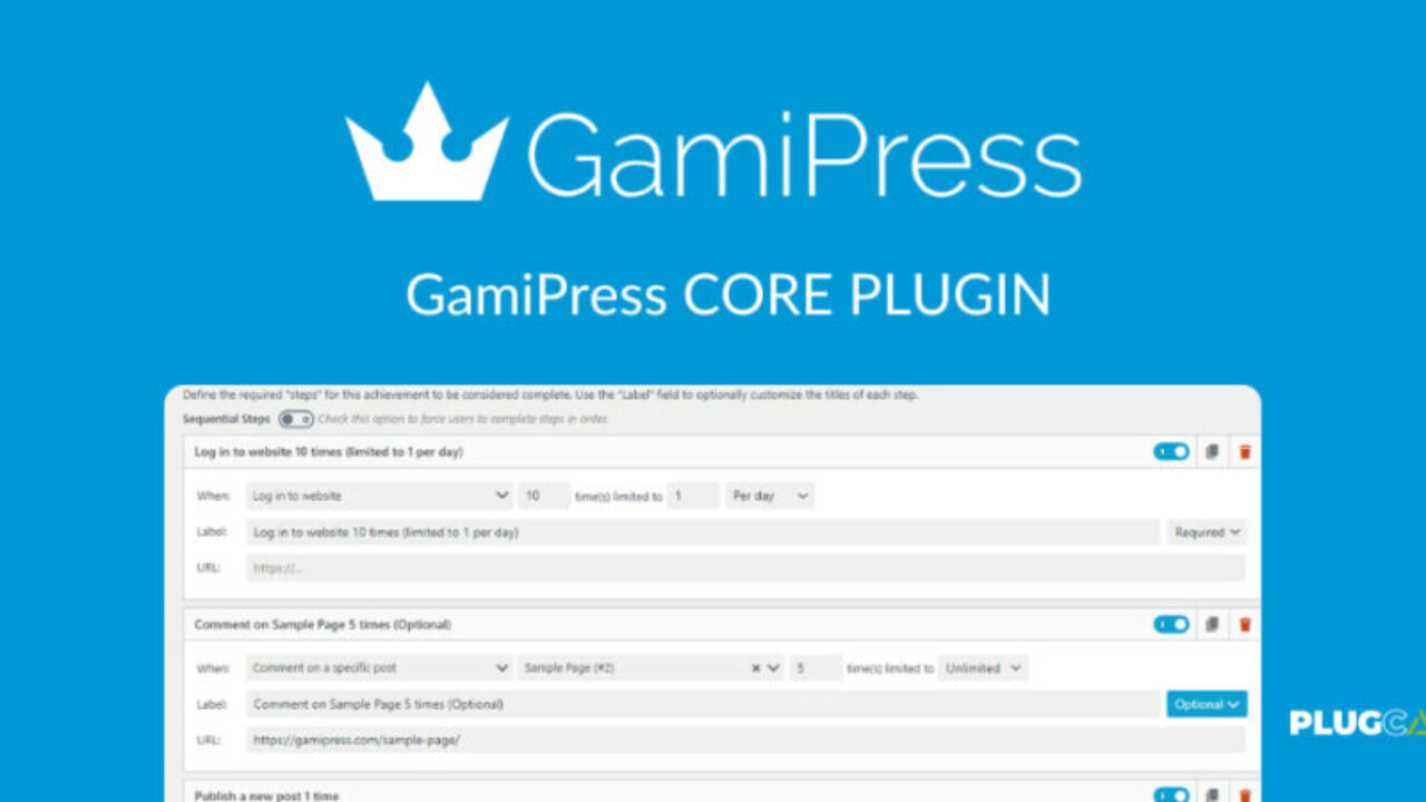 GamiPress | The easiest way to gamify your WordPress website 7.4.9