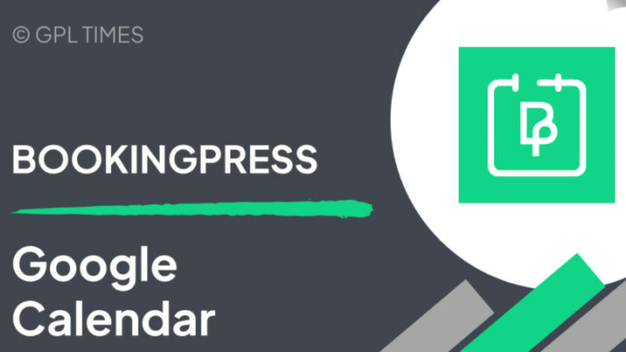 BookingPress Google Calendar Integration Addon 3.1