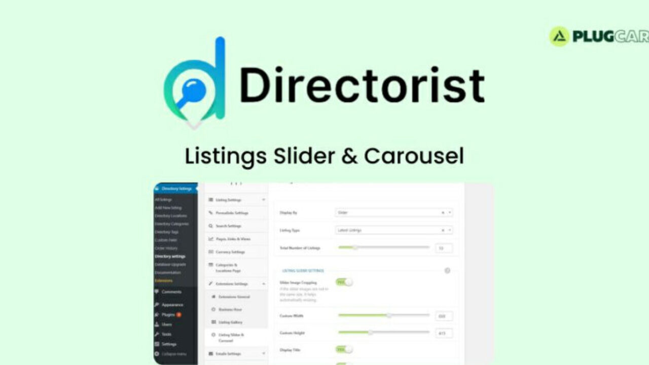 Directorist Listings Slider & Carousel 2.2