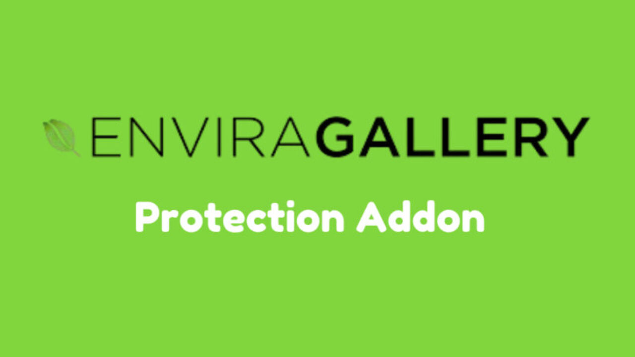 Envira Gallery Protection Addon 1.3.8
