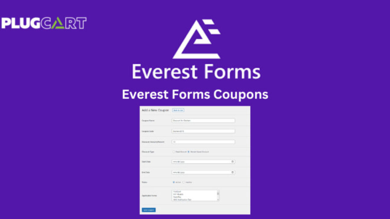 Everest Forms Coupons 1.0.5