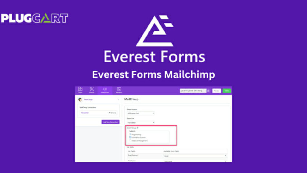 Everest Forms Mailchimp 1.1.4