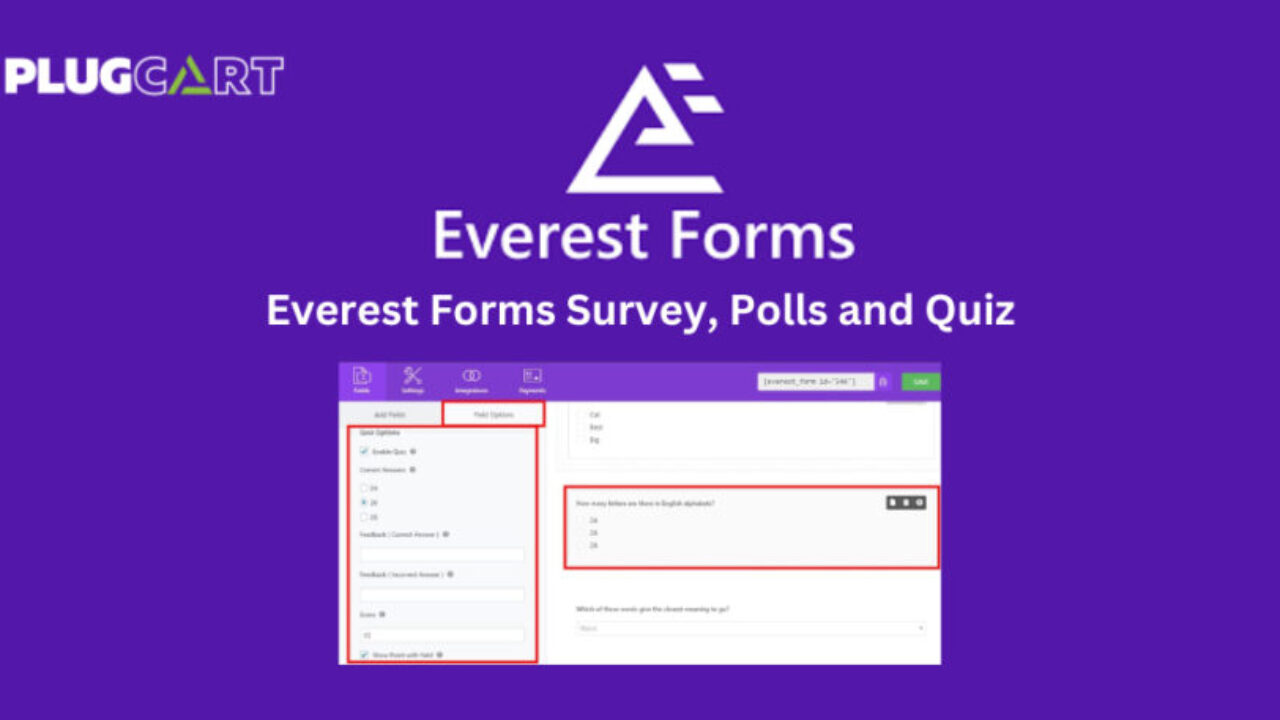 Everest Forms Survey, Polls and Quiz 1.2.7
