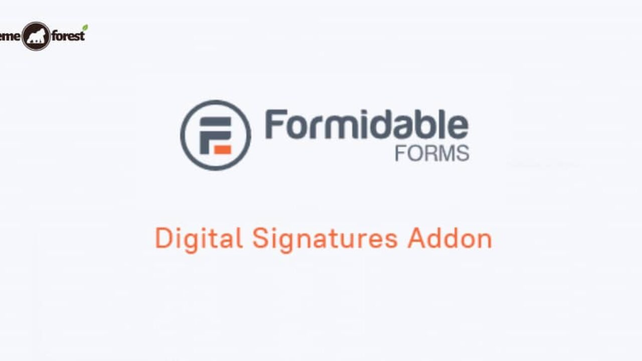 Formidable Digital Signatures Addon 3.0.4