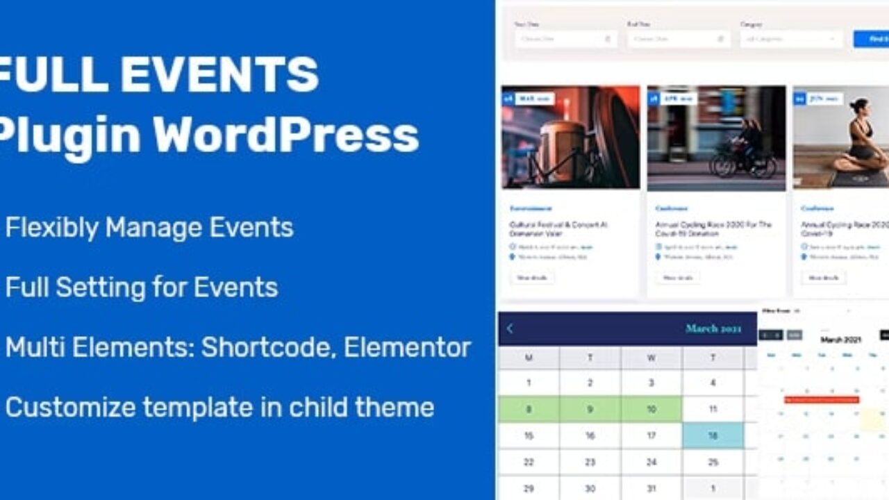 FullEvents – Event Plugin WordPress 1.2.6