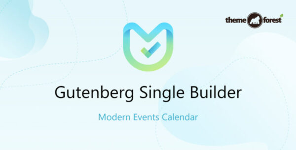 Gutenberg Single Builder Addon for MEC 1.1.4