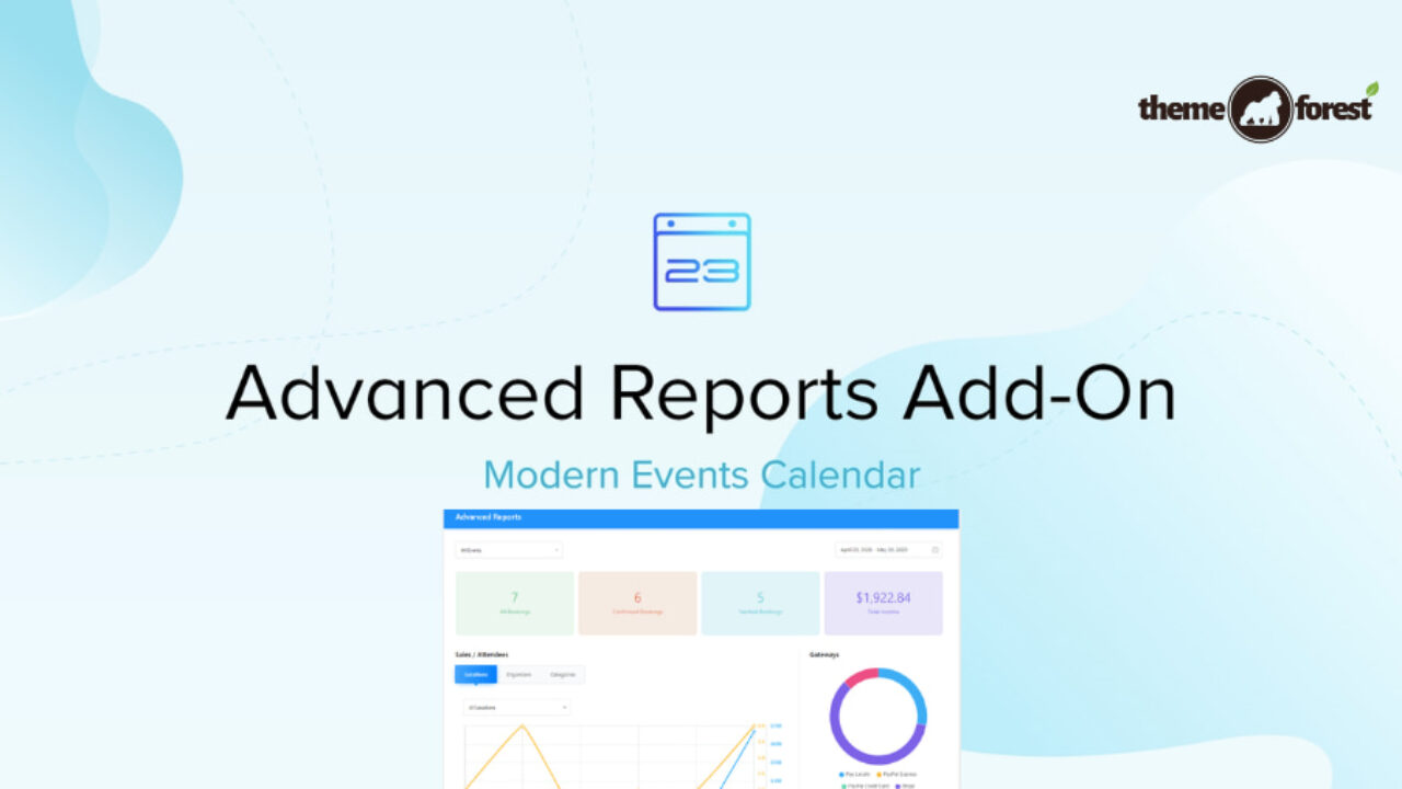 Modern Events Calendar Advanced Reports 1.1.6