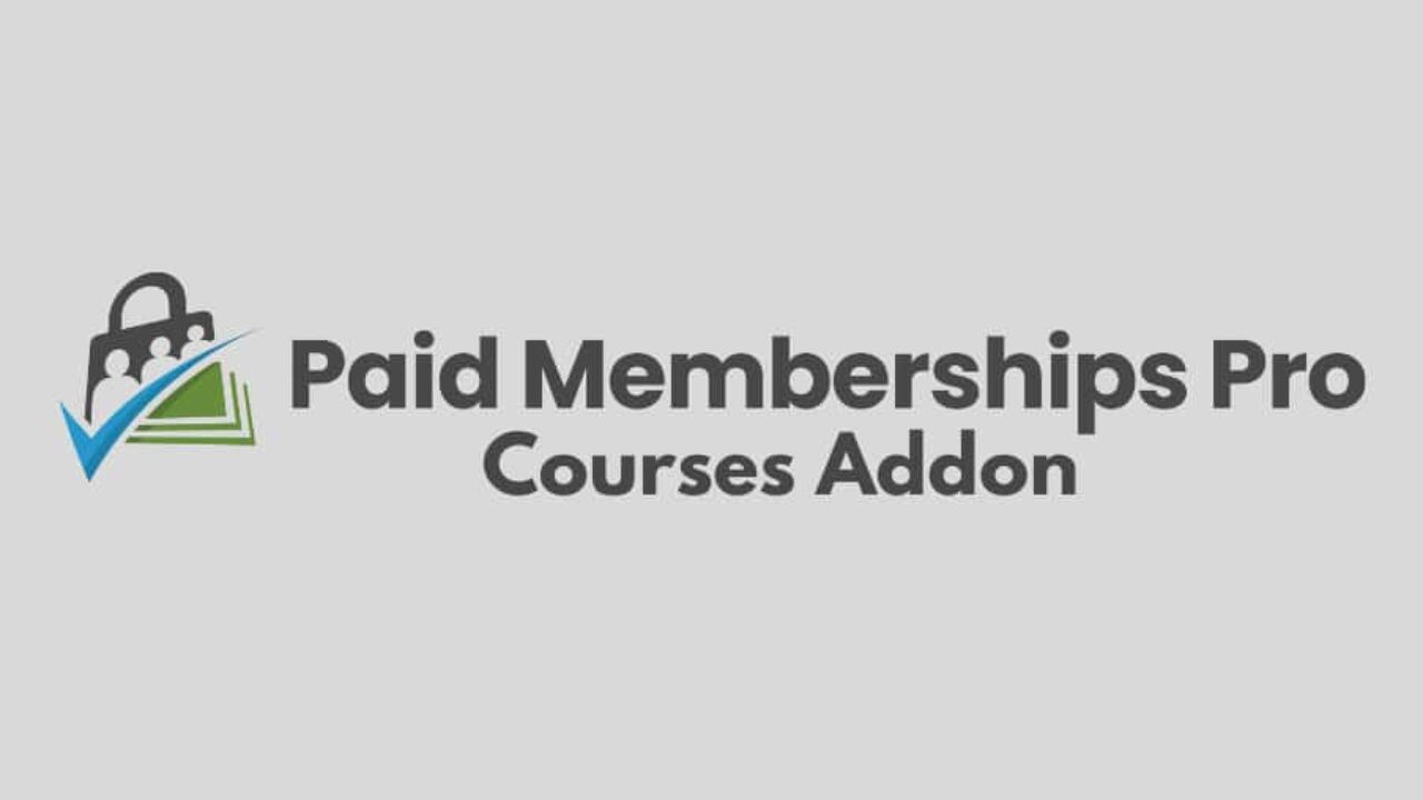 Paid Memberships Pro Courses Addon 1.2.5