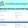 Member Directory and Profile Pages Addon – Paid Memberships Pro 2.0.4