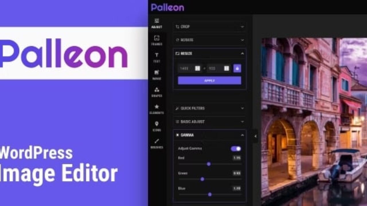 Palleon – WordPress Image Editor 3.8.5
