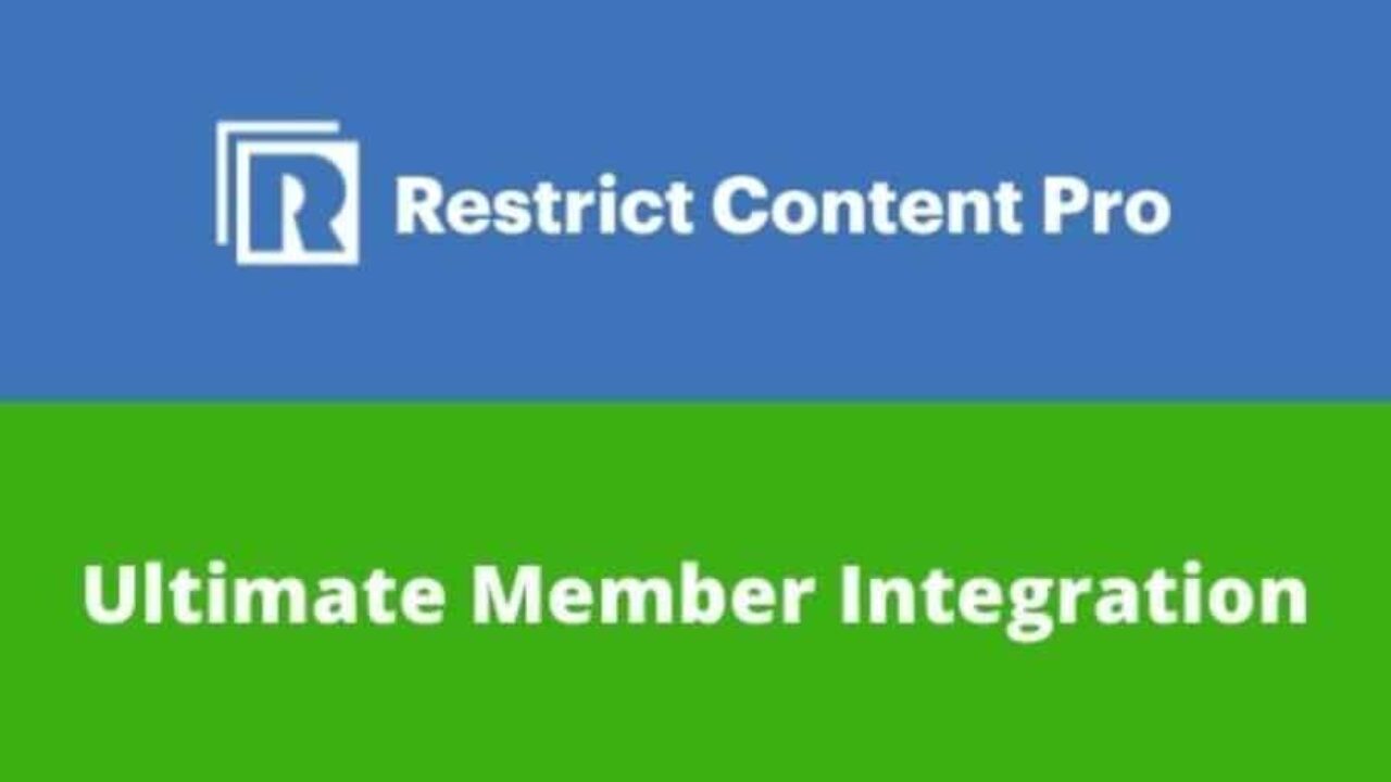 Restrict Content Pro Ultimate Member 1.2.4