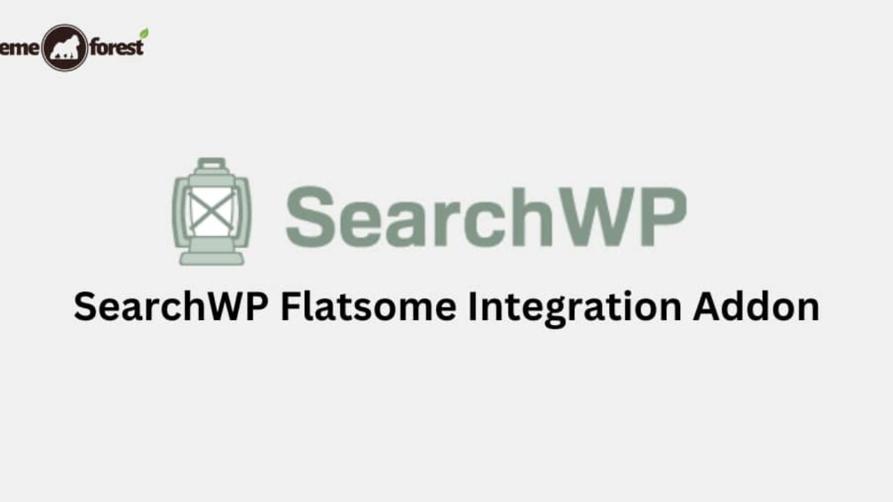 SearchWP Flatsome Integration Addon 1.0.4