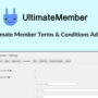 Ultimate Member Terms & Conditions Addon 2.2.0