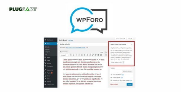 WPForo Blog Cross Posting 3.1.1