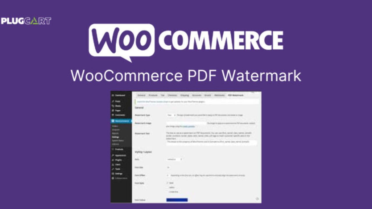 WooCommerce PDF Watermark 1.9.5