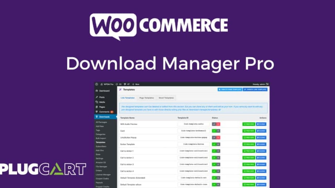 WordPress Download Manager Pro 6.7.2