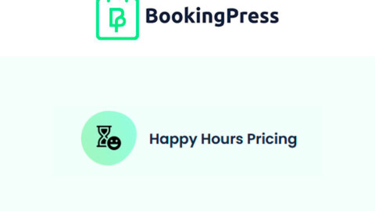 BookingPress Happy Hours Pricing Addon 1.8