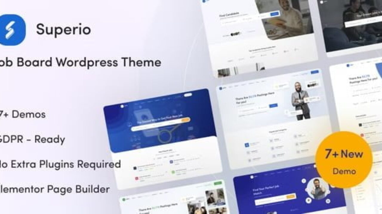 Superio – Job Board WordPress Theme 1.3.29