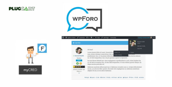 wpForo myCRED Integration 3.0.4